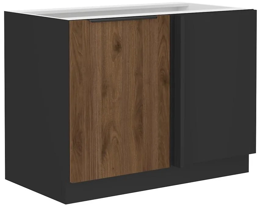 Kuchynská skrinka Monza orech okapi 105 Nd 1f bb