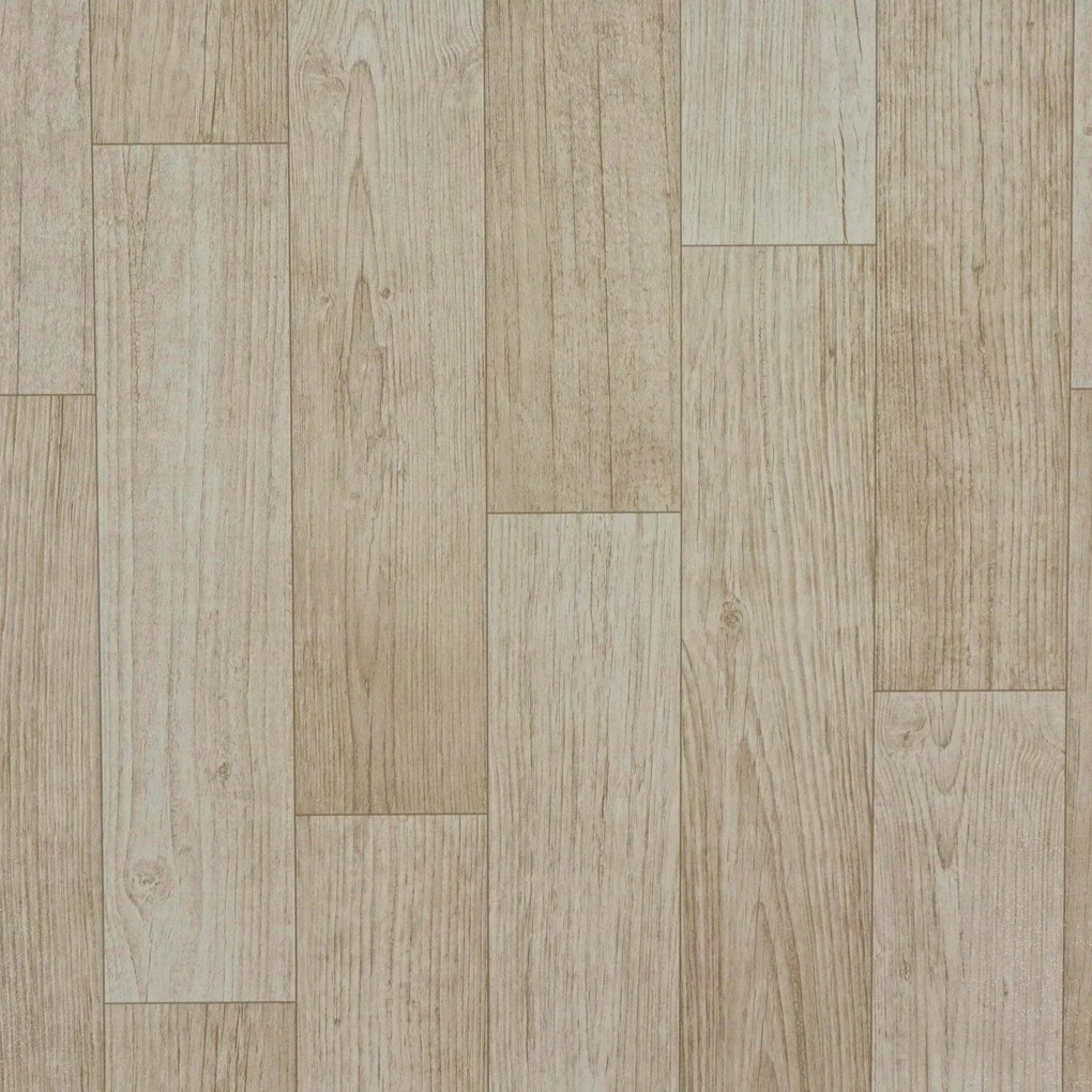 PVC podlaha - lino AladinTex Štart 8801 dub béžový, na mieru, šíře 2m, béžová, bez podkladu, detská izba, Multi-decor