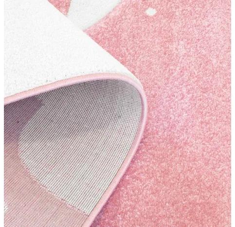 Dekorstudio Detský koberec BEAUTY ružová obloha Rozmer koberca: 140x200cm