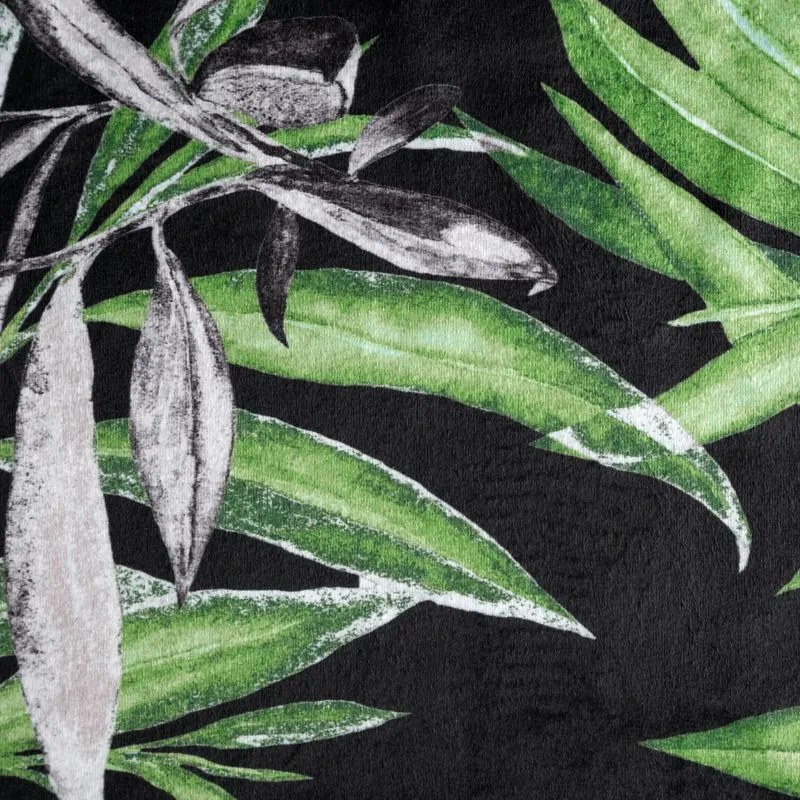 Dekorstudio Dekoračný zamatový záves ZOJA 140x250cm zelený