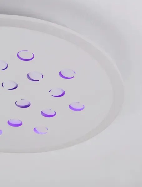 Moderné stropné svietidlo Astraeus RGB 45 s diaľkovým ovládaním