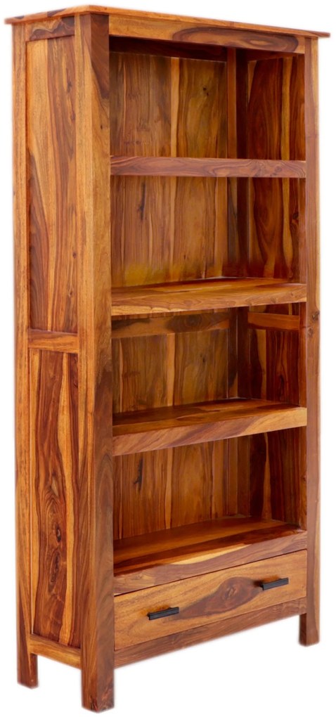 furniture-nabytek.cz - Luxusná knižnica 90x35x180 z masívu palisander