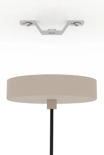 Eglo 390145 - Luster na lanku OLTAMAR 1xE27/40W/230V pr. 48 cm krémová