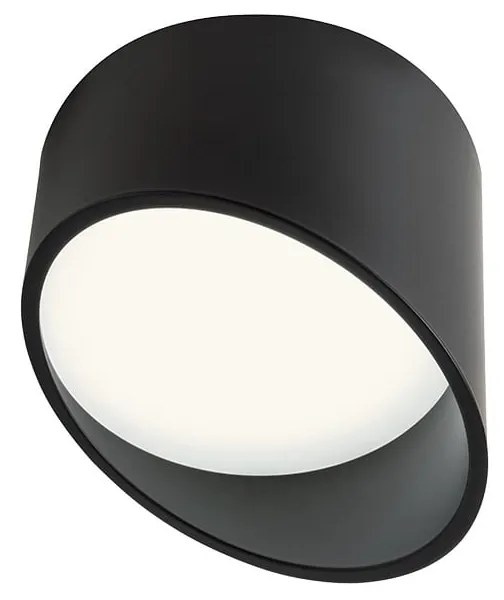 Stropné svietidlo REDO UTO black LED 01-1628