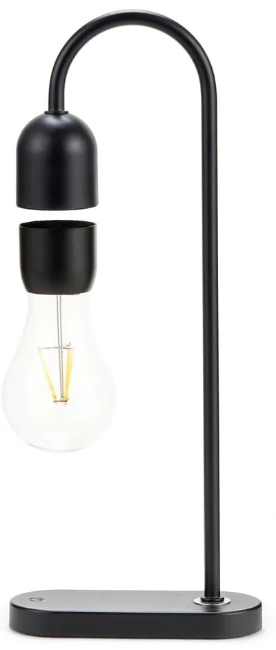 Čierna stolová lampa (výška 36,5 cm) Evaro – Gingko