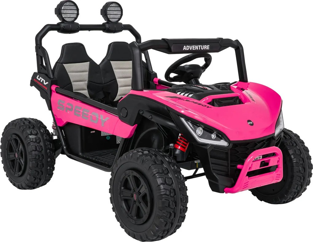 Ramiz Buggy auto SPEEDY 4x4 ružové