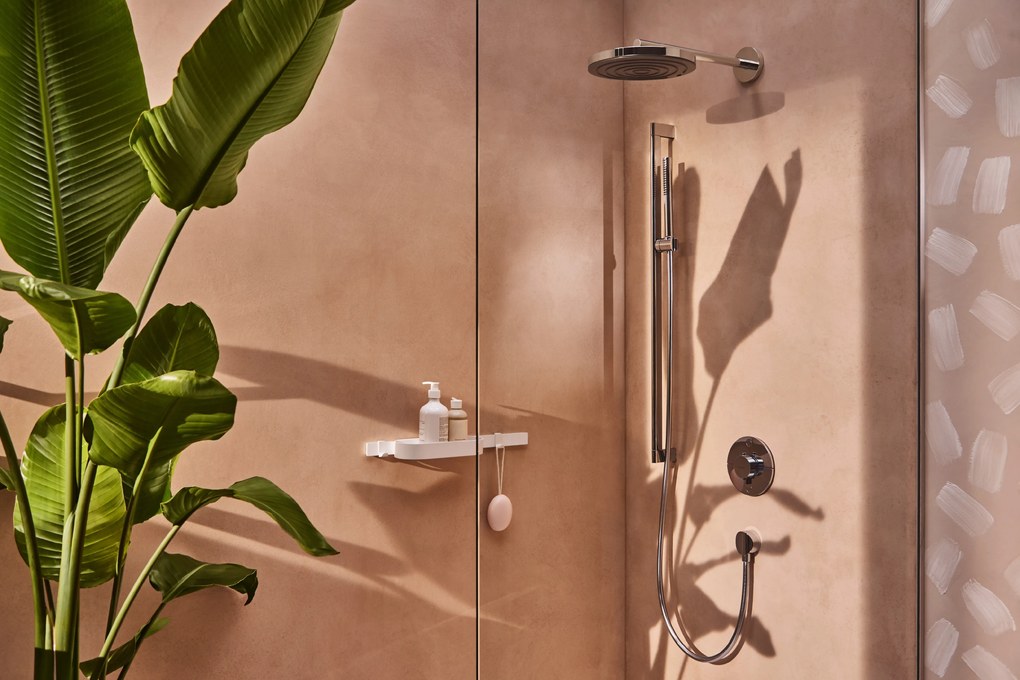Hansgrohe Pulsify S, sprchová súprava 100 1jet EcoSmart so sprchovou tyčou 900 mm, chrómová, HAN-24382000