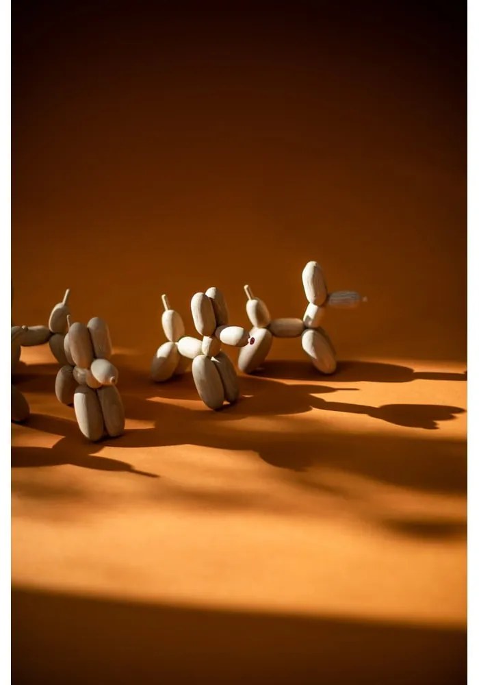 Drevená soška (výška 14,5 cm) Ballon Dog – Boyhood
