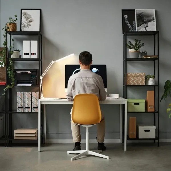 LED Stmievateľná stolná lampa 2v1 USB TENUIX LED/14W/5V 3000-6000K biela