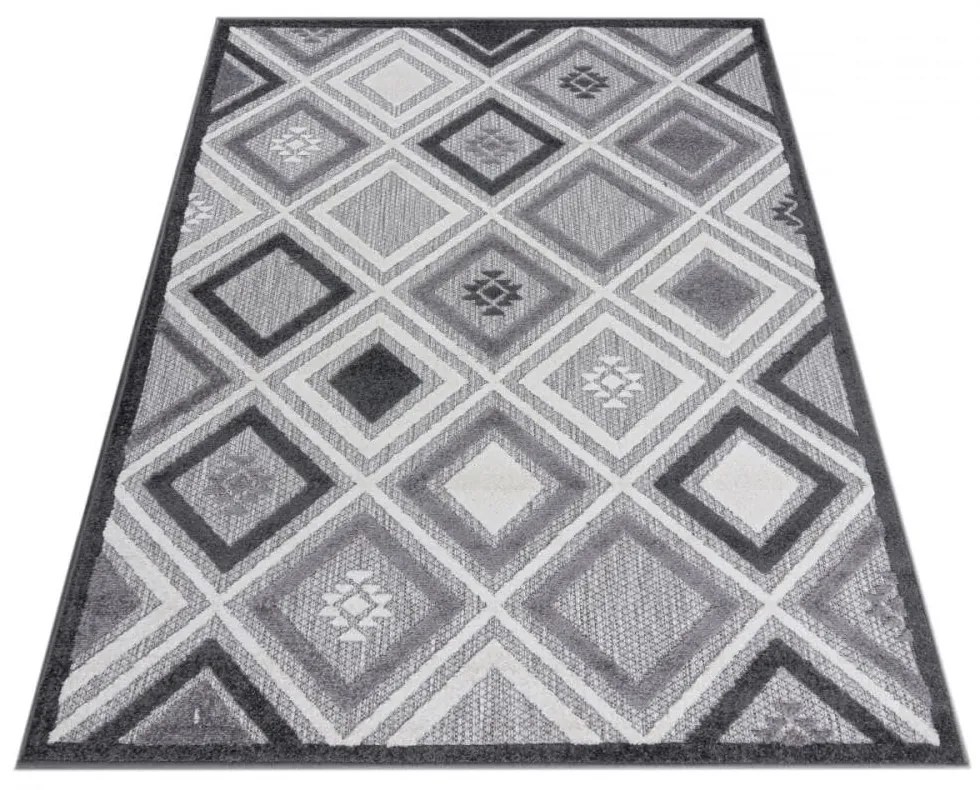 Kusový koberec Onyx sivý 140x200cm