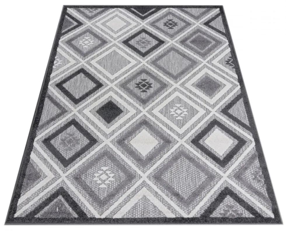 Kusový koberec Onyx sivý 160x229cm