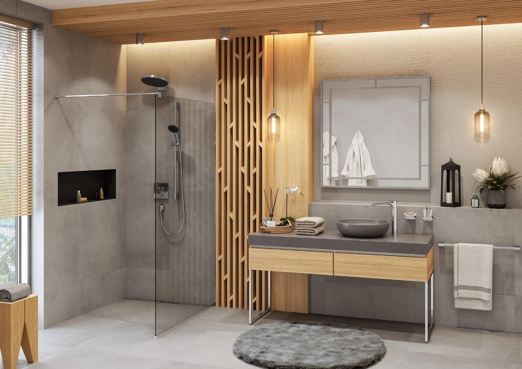 Hansgrohe AddStoris, držiak na uterák, chrómová, HAN-41747000