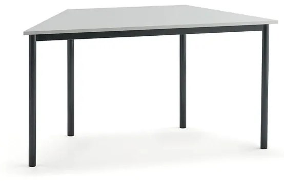 Stôl BORÅS TRAPETS, 1400x700x720 mm, laminát - šedá, antracit