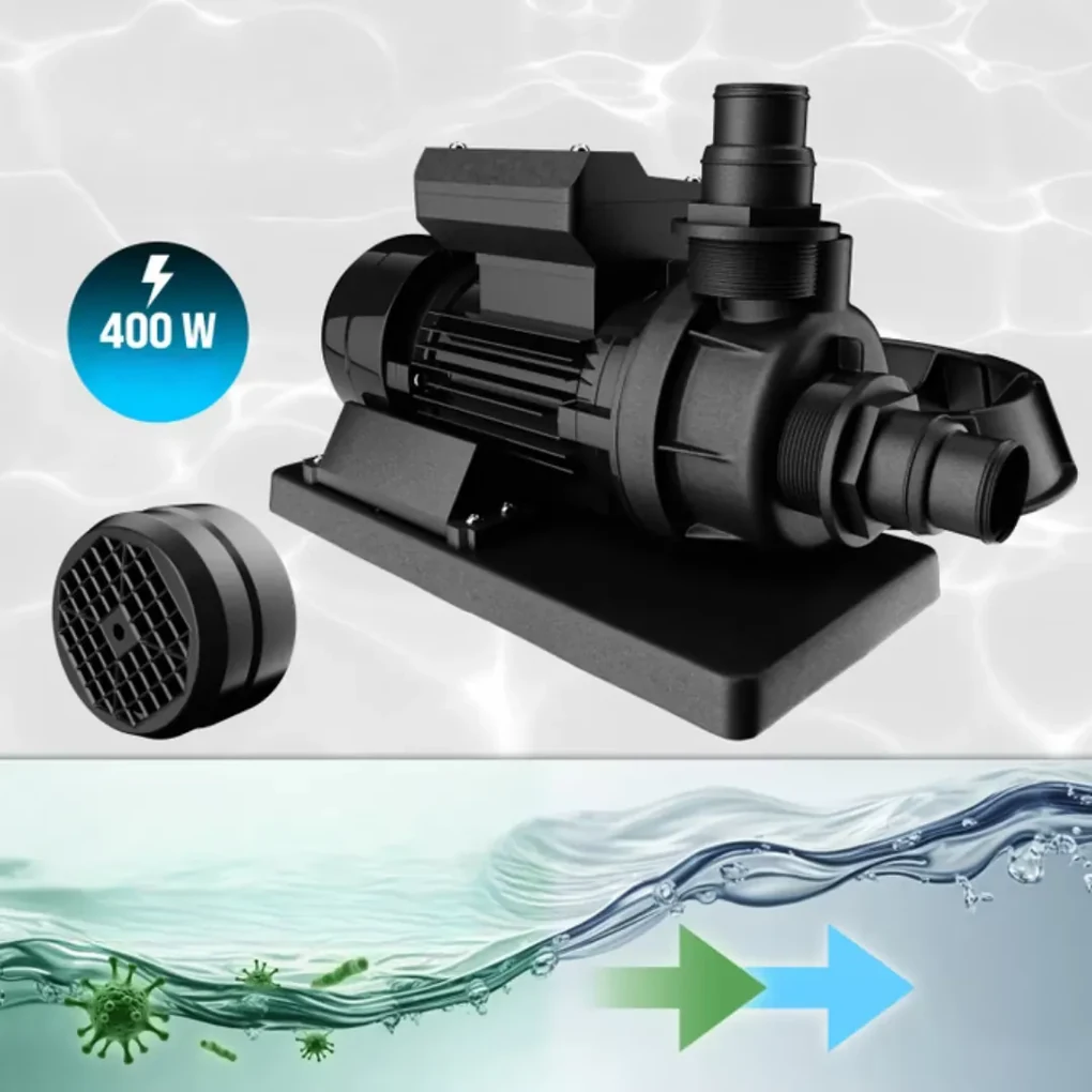 Jurhan Piesková filtrácia k bazénu AQUA, 10 200 l/h, modrá