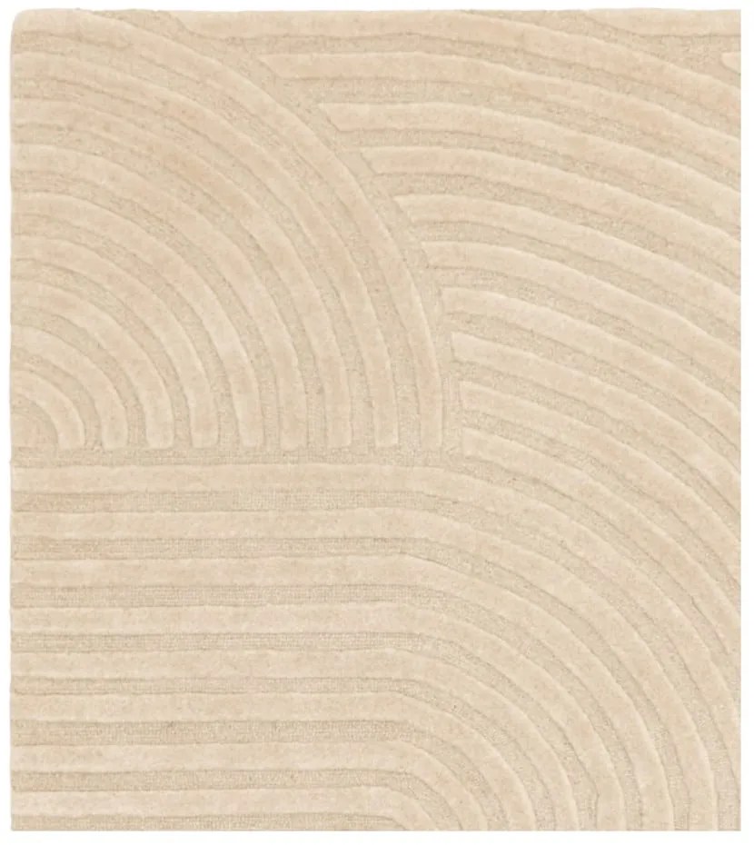 Béžový vlnený koberec 200x290 cm Hague – Asiatic Carpets