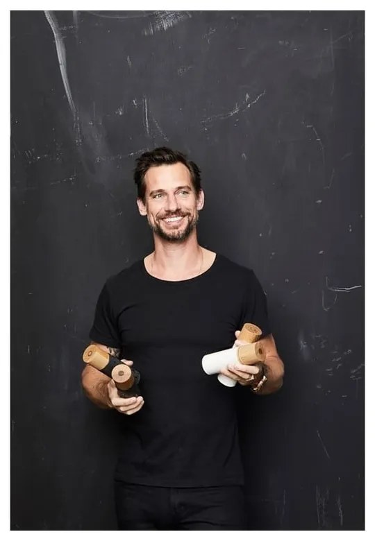 Biela keramická súprava mlynčekov na korenie a soľ 2 ks Gastro Cream – Bitz