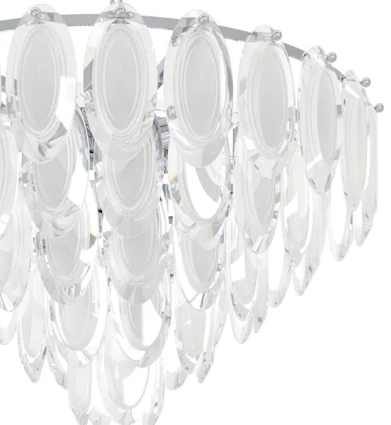 Eglo 39722 - Luster na reťazi CARVARIO 10xE14/40W/230V