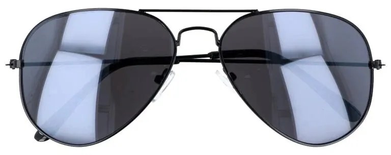 Sunmania Čierne okuliare pilotky "Aviator" 13666733