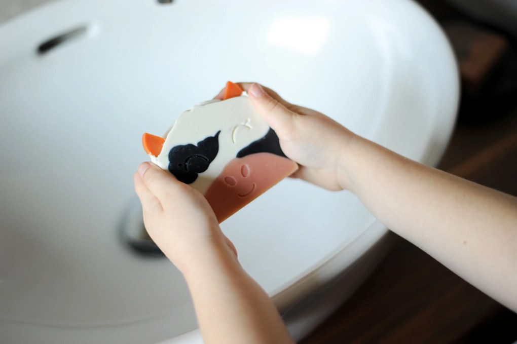 Dizajnové mydlo pre deti My Happy Cow