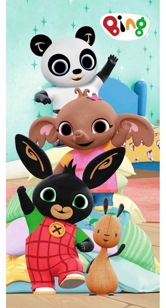 Jerry Fabrics Detská osuška s potlačou - Harry Potter - Hedwig | 70 x 140 cm