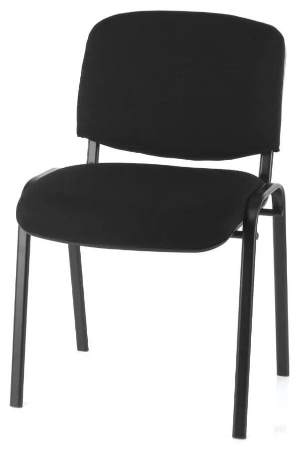 Konferenčná stolička Viva N, čierne nohy, čierna