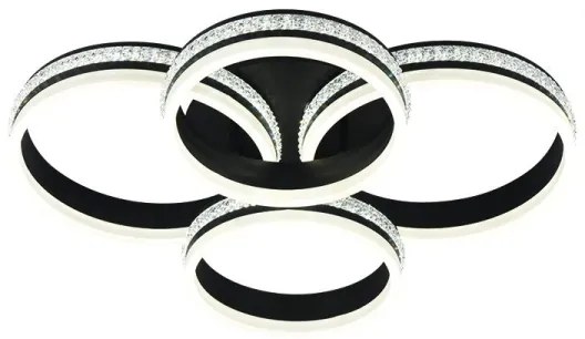 LED Stmievateľný prisadený luster LED/150W/230V 3000-6500K + diaľkové ovládanie