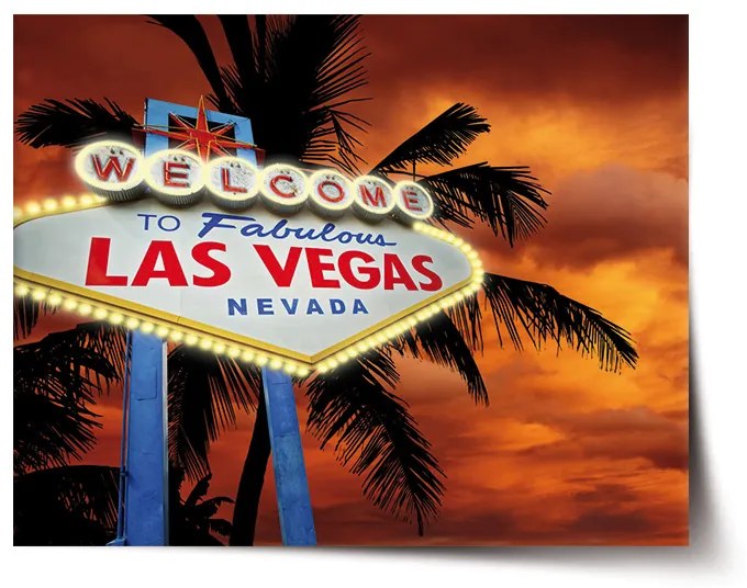 Sablio Plagát Fabulous Las Vegas - 60x40 cm