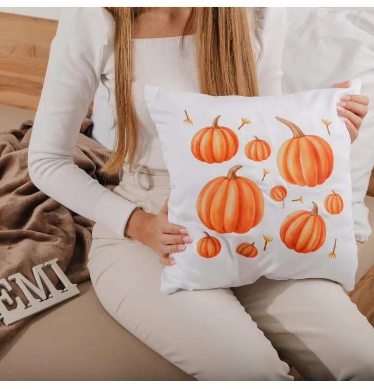 Dekoratívny vankúš Little Pumpkins 40x40 cm EMI