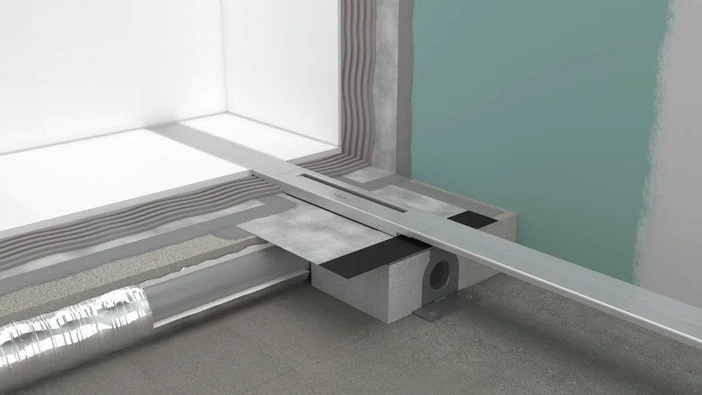 Hansgrohe RainDrain Flex, vrchná sada sprchového žľabu 900, skracovateľný, pre inštaláciu voľne na plochu, kartáčovaný bronz, HAN-56045140