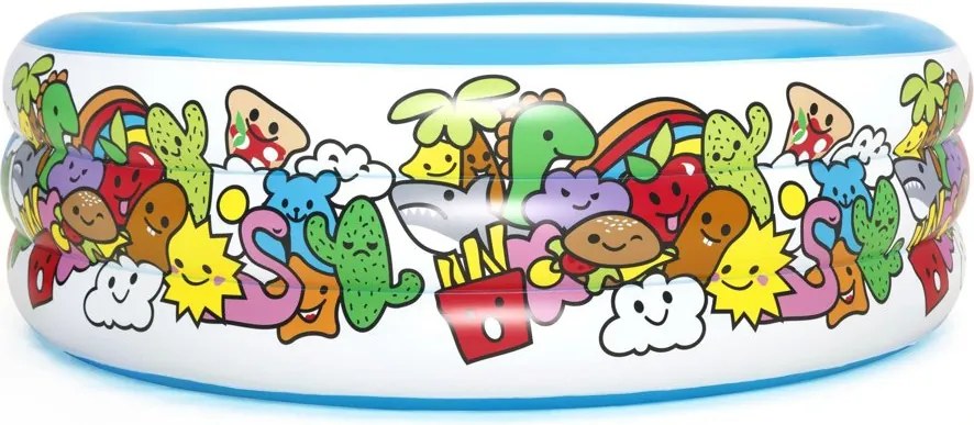 LEAN Detský okrúhly nafukovací bazén 152x51 cm