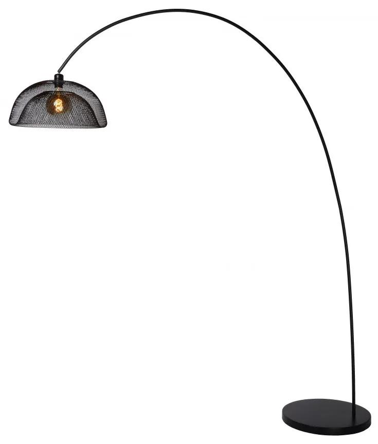 LUCIDE 30773/01/30 MESH stojanové svietidlo/lampa E27/60W čierna