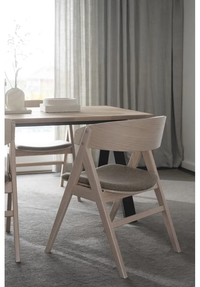 Jedálenské stoličky v súprave 2 ks v prírodnej farbe Waterton - Rowico