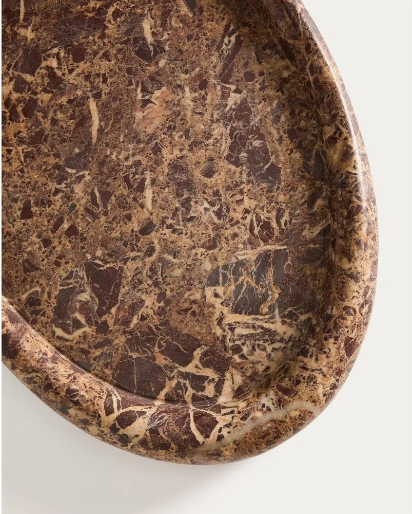 Mramorová dekoratívna tácka 28x43 cm Lenorel – Kave Home