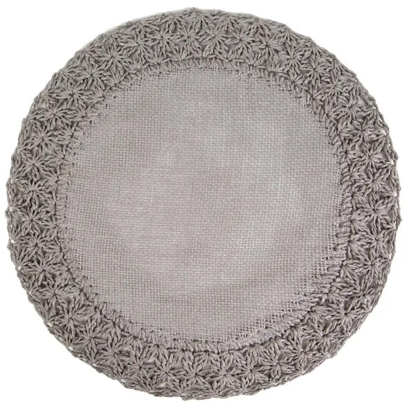 Podložka pod tanier BOHO 11 sivá (6 ks)