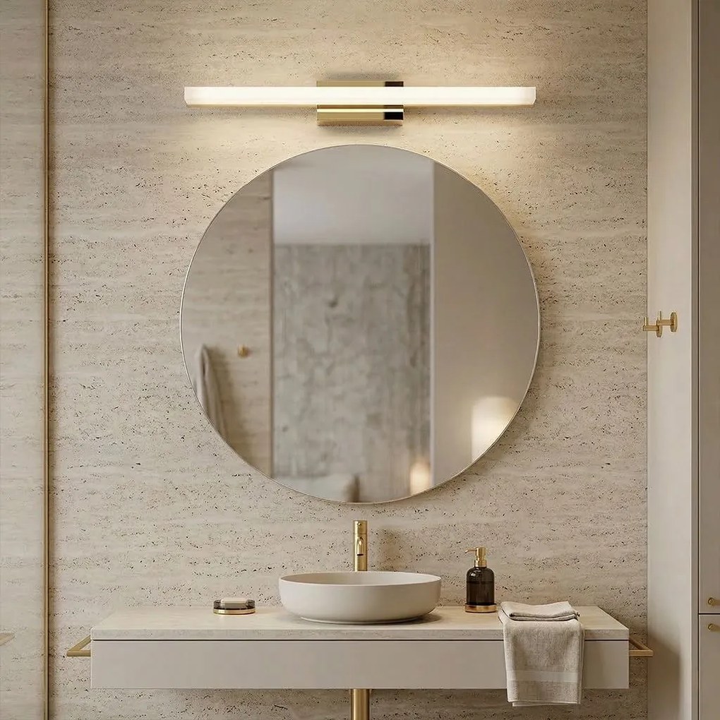 Toolight Toolight, Nástenné svietidlo LED 60CM APP1849-1W GOLD, OSW-66003
