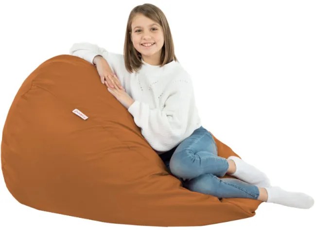 Sedací vak SAKO svetlohnedý ekokoža