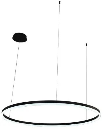 LED Stmievateľný luster na lanku LED/72W/230V 3000-6500K + diaľkové ovládanie