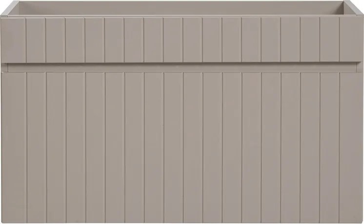 Závesná skrinka pod umývadlo Iconic s doskou 140 cm kašmír/dub Coast Evoke