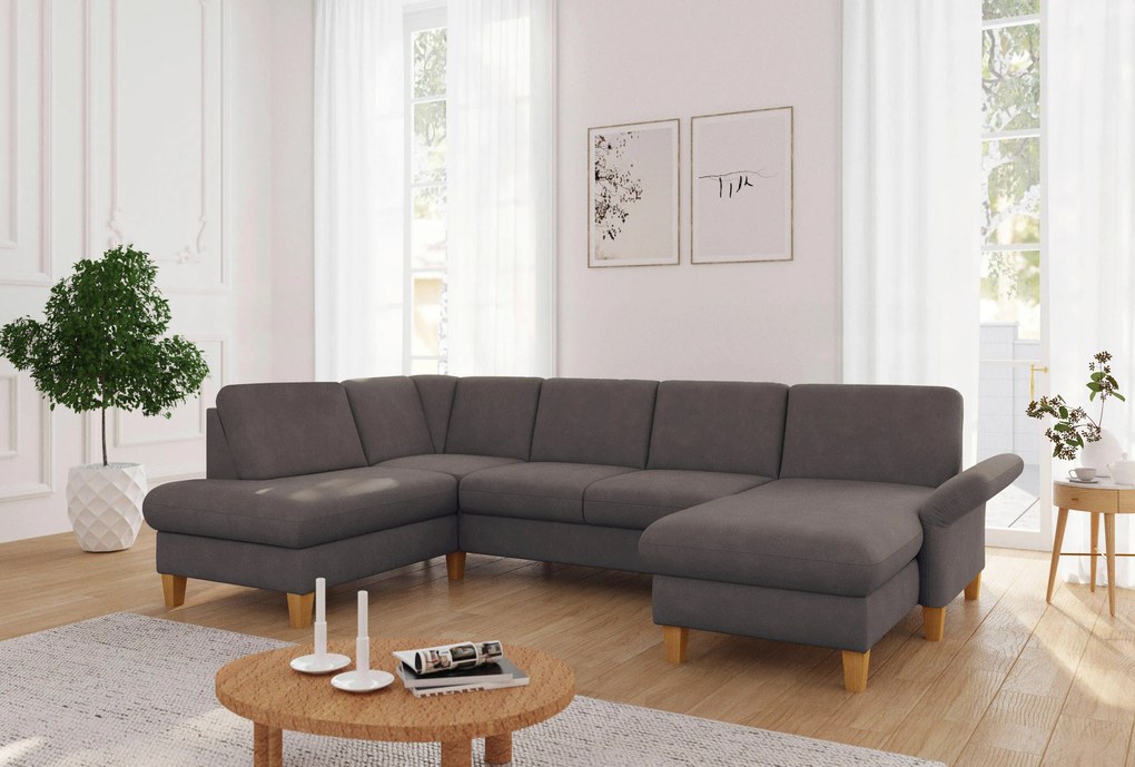 XXXLutz SEDACIA SÚPRAVA, textil, bahenná hnedá Sit & More - Sedačky - 00014401612K