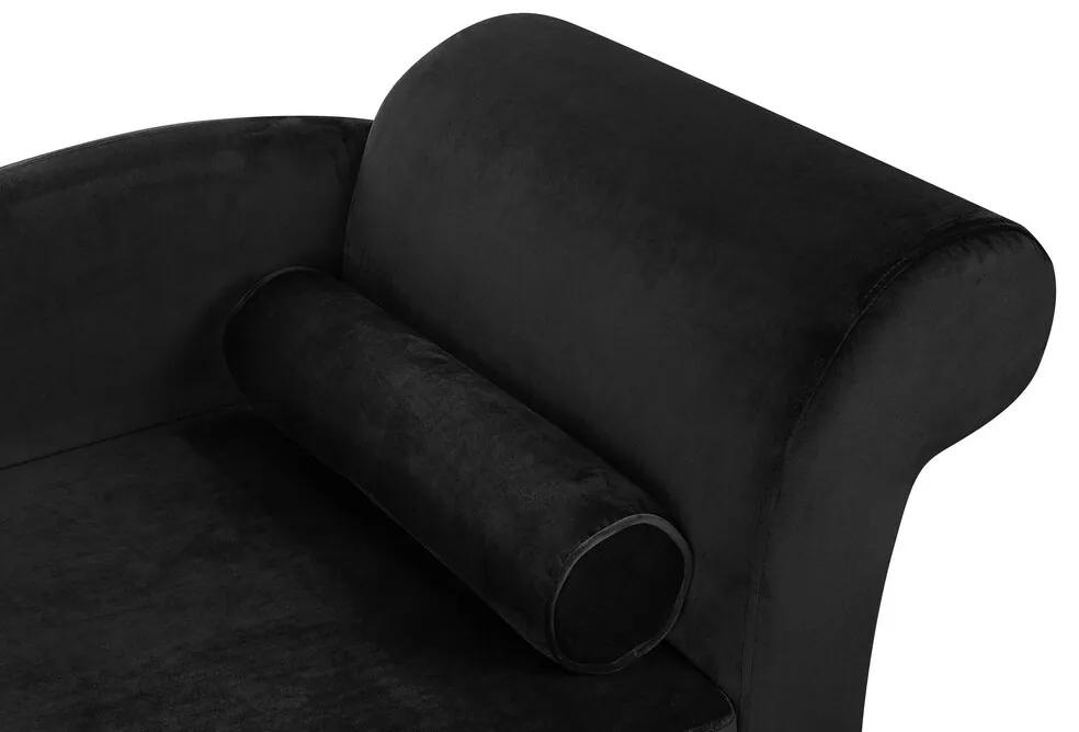 Leňoška LUISSIANA (textil) (čierna) (P). Vlastná spoľahlivá doprava až k Vám domov. 1019004