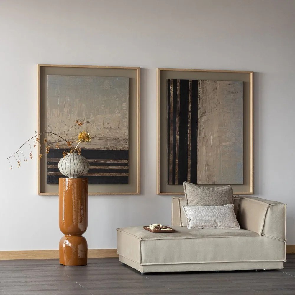 Kovový stojan na kvety ø 32 cm (výška 95 cm) Toval – WOOOD