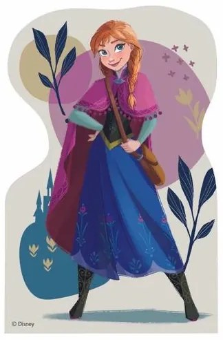 Puzzle 4x54 FROZEN - Ľadové kráľovstvo - Priateľstvo