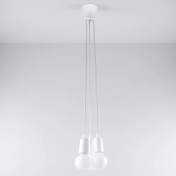 Luster na lanku DIEGO 3xE27/60W/230V