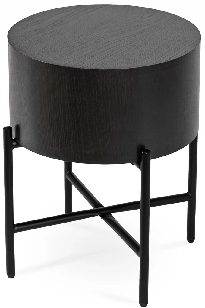 Konferenčný stolík CEVES v čiernej farbe