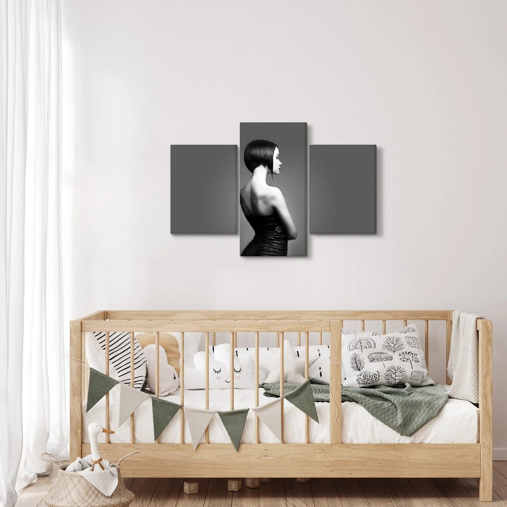 Obraz elegantnej ženy (90x60 cm)