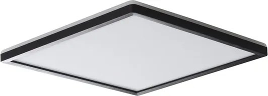 KANLUX KANLUX, AZPO stropné LED svietidlo, 225x225mm, 12,3W, 3000/4000/6000K, IP54, čierna matná, 31531