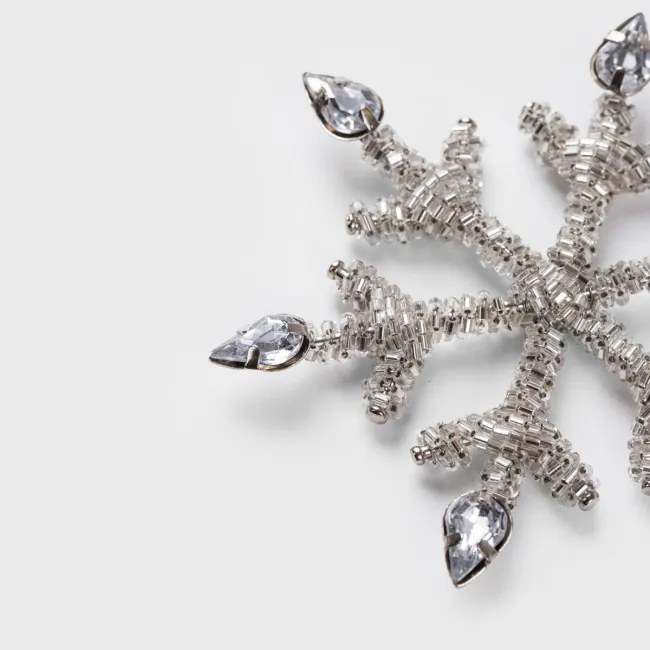 Vianočná ozdoba  DIAME snehová vločka 710513