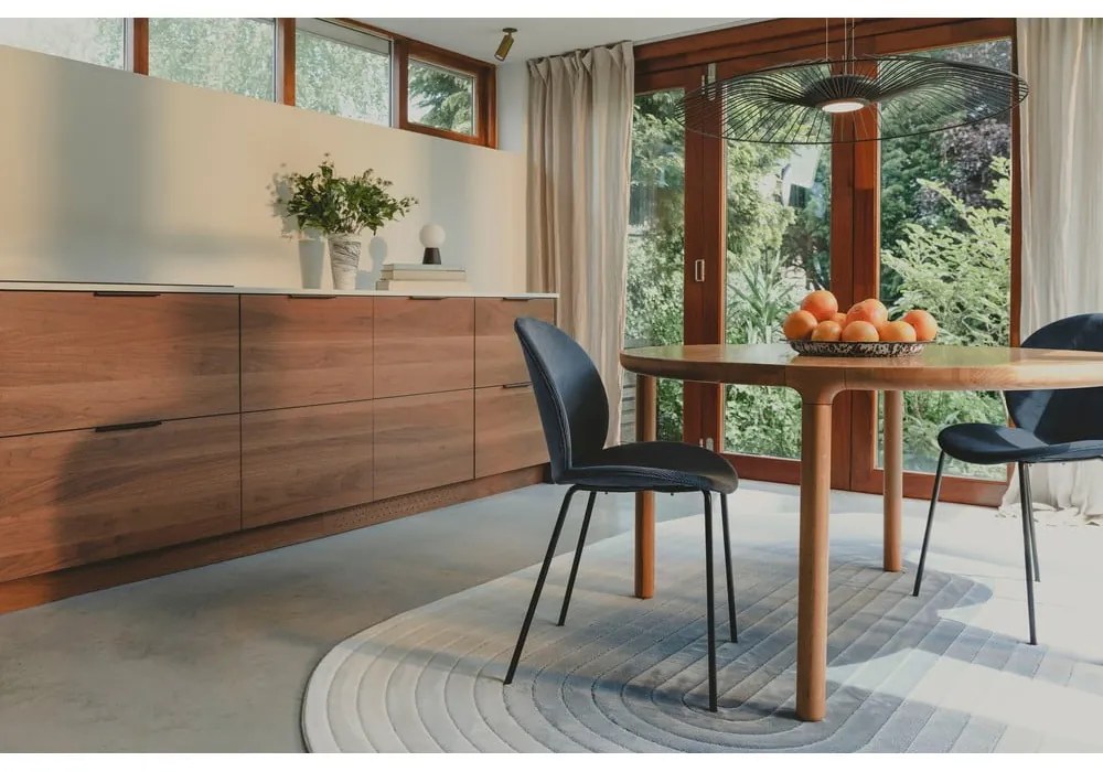 Tmavomodré jedálenské stoličky v súprave 2 ks Bonnet - Zuiver