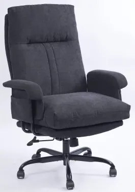 Kancelárske kreslo Alfredo, čierna látka%