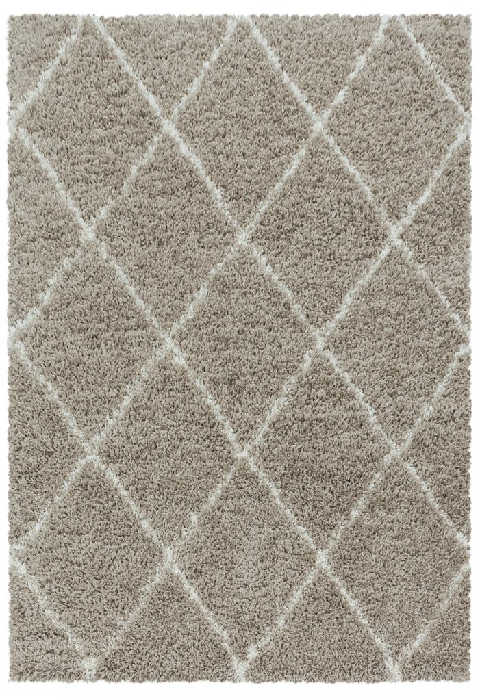 Ayyildiz koberce Kusový koberec Alvor Shaggy 3401 beige - 160x230 cm